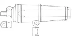 24 Pounder British carronade