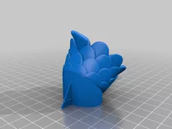 3d printable posable dragon
