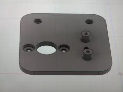 3D printed Belt sander by Kris3DK - XD-775 motor