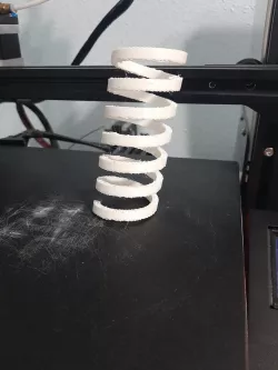 3D Printed Working Spring