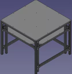 3D printer anti vibration table