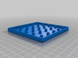 5x5 Led Cube Soldering Jig