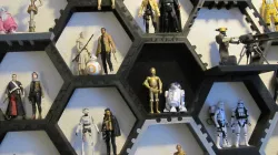 Action Figure Display Hex Boxes