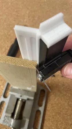 Adapter for Balsa stripper Cutter for  45Deg cuts 