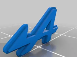Alpine F1 Keychain
