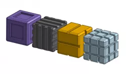 Anachrony Resource Cubes