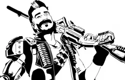 Apex Legends Fuse Stencil