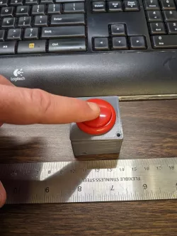 Arcade Button Housing