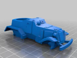 BA-10 Armored Car 1/56 1:56 28mm
