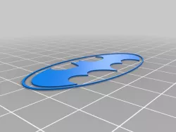 Batman Logo Ornament