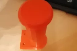 Beared Filament Wall Holder
