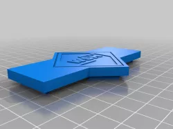 Caliper with secret compartment