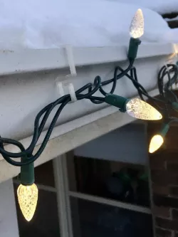 Christmas Light Holder for Gutter - North American Version
