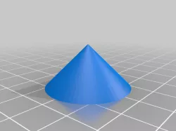 Cono hueco pintar, soporte para pintar madera