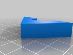 Corner led wedge