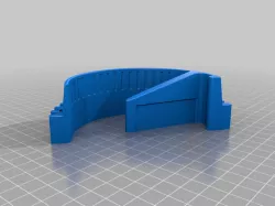 Cyberpunk style (Geared) Phone Stand 