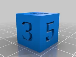 D&D Dice Set with Ampersand (Sharp Corners)