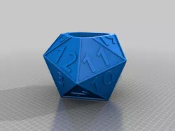 D20 Planter - bigger opening 