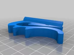 Disc Golf Cart Putter Clip (Zuca)