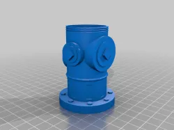 Dookie fire hydrant dog bag holder
