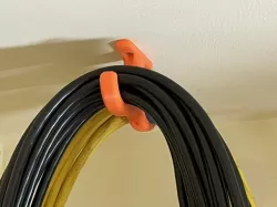 Double ceiling hook