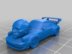 Dwayne Johnson Porsche 911 964 RWB