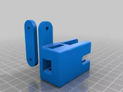 Ender 3 Pro Dual Wheel Filament Guide with EZOut Mount