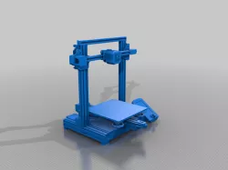 Ender 3 v2 PrusaSlicer Printer glass bed Texture and model