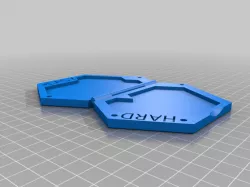 Evil puzzle thumb groove & rounded edges