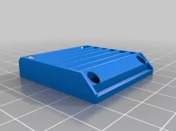 Fan Grill 40x40MM Angled