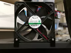 Fan monitor mount