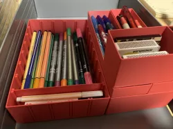 Fast Stackable + Customizable Storage Box