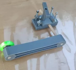 Feeder guider woodworking eccentric swage / Guide de poussée, presse, pour scie / toupie / défonceuse