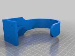 Fly curtain holder