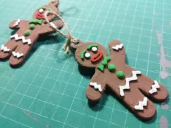 Gingerbread Man Ornament 