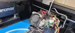 Guider 2 Filament stepper motor cooling fan mount