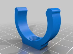 Hair brush clip