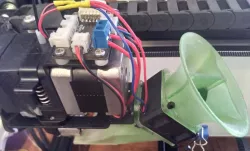 HC Maker 7 hot end fan duct.