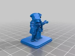 HeroQuest - Female Dwarf Runecaster
