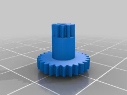Hexmod Axle Gear (long yellow chassis)