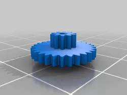 Hexmod Axle Gear (short red chassis)