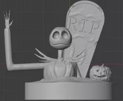 Jack Skellington Bust