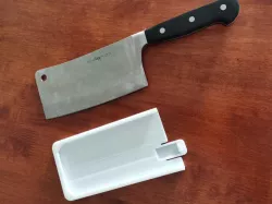 Kitchen cleaver knife sheath