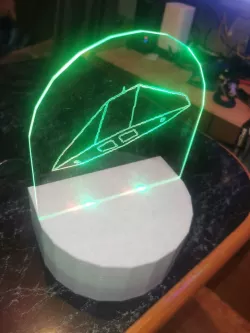 lamp with arduino led control kit/ lampe mit arduino led steuerung kit