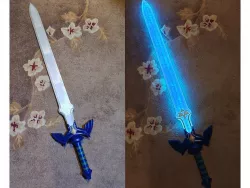 LED Master Sword (The Legend of Zelda) smaller parts