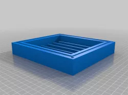 Litho picture frame for led light strip