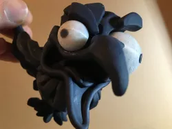 Little Crazy Raven