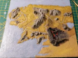 Lord of the rings map  