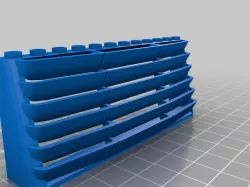 Louvers Brick for Mustang