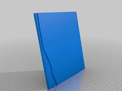 Low poly face mold